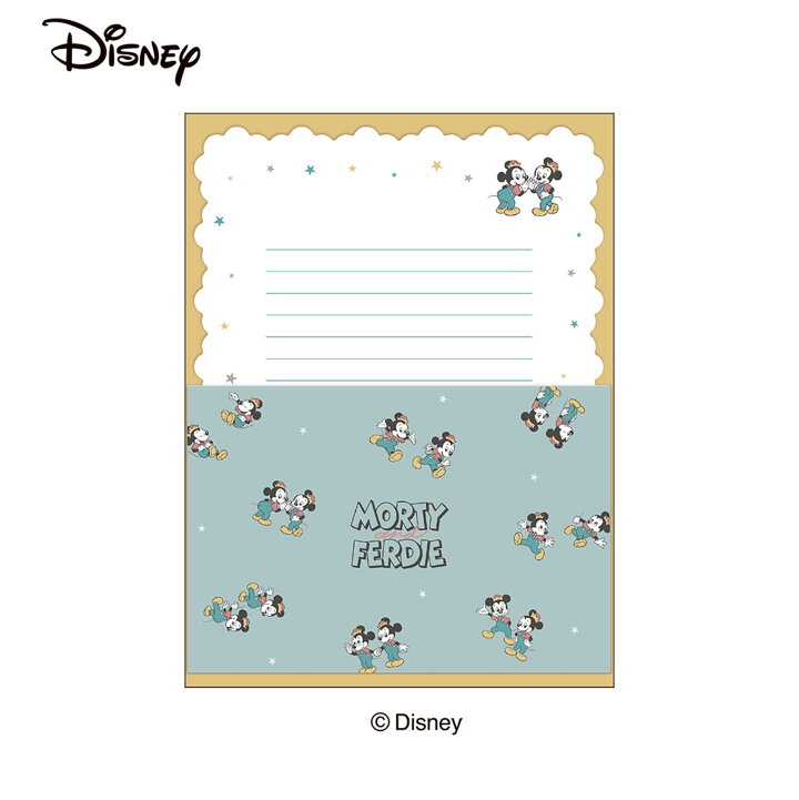 楽天市場 カミオジャパン ディズニー レターセット モーティ フェルディ 4551 Disneyzone ぺんしる楽天市場店