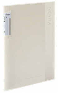 ポイント UP 期間限定 【コクヨ】クリヤーブック〈ノビータ〉(固定式)A4・20枚・W ラ-NV20W