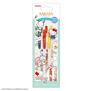 TTNbv ʌ SARASA 0.5mm TILN^[Y WF{[y 3FZbgB CNF    JJ29-SR1-3CB [u ZEBRA Sanrio