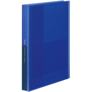 コクヨ ファイル クリヤーブック A4 ブルー Glassele 固定式 60枚 ラ-GL60B KOKUYO ◆◆