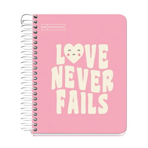 リングノート A6 方眼罫 5mm Messages ピンク 4273 イワコーグローバル APLI PAPER ミケルリウス