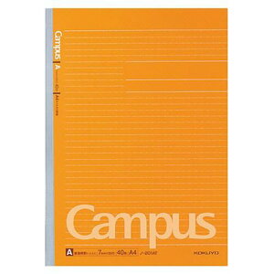 コクヨ キャンパス ノート A4 A罫 ドット入り罫線 40枚 ノ-201AT KOKUYO ◆◆