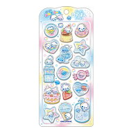 ぷくぷくしゃぼん シール あわわちゃん 233158 カミオジャパン kamiojapan ウォーターインシール