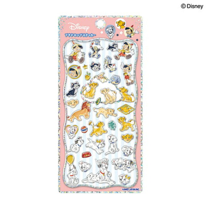 楽天市場】プチドロップステッカー ピノキオ ライオンキング 101匹わん 