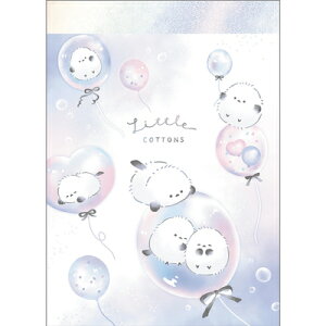 ミニメモ かわいいとり リトルコットンズ 132603 クラックス CRUX