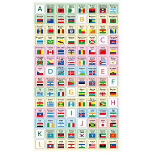 世界の国旗シール ベーシックタイプ 社会 地理 万博 会場マップ 地図 パビリオン SNS 話題 073106 デビカ