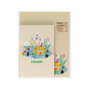ピクミン レターセット PIKMIN 第2弾 あつまれ S8908486 サンスター文具 sunstar