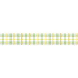 マインドウェイブ シュガリア テープ 15mm幅 チェック 1 砂糖 結晶 ラメ素材 ラッピング デコレーション 95548 MINDWAVE