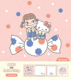 古川紙工 数量限定 ペコちゃん メモパッド ドット A PEKO × サンリオキャラクターズ LM371 FURUKAWASHIKO