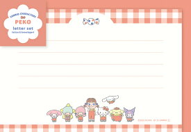 古川紙工 数量限定 ペコちゃん レターセット C PEKO × サンリオキャラクターズ LLL505 FURUKAWASHIKO