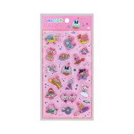 たまごっち シール ぷっくりシール ピンク S8819971 サンスター文具 sunstar