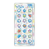 シール きゅるポコ ステッカー あわわちゃん おはじき カプセルシール 233539 カミオジャパン KAMIOJAPAN