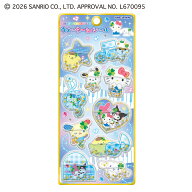 ×× ウォーターインシール 平成サンリオ Colorful music world 308107 カミオジャパン kamiojapan シー…