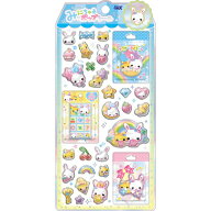 ×× シール みにちゅあポップシール フワフワらびちゃん 141407 クラックス CRUX