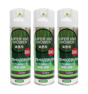 パインクリエイト スーパーマイクシャワー業務用 BIG 500ml 3本セット 日本製 マイク 除菌 スプレー 柿渋…