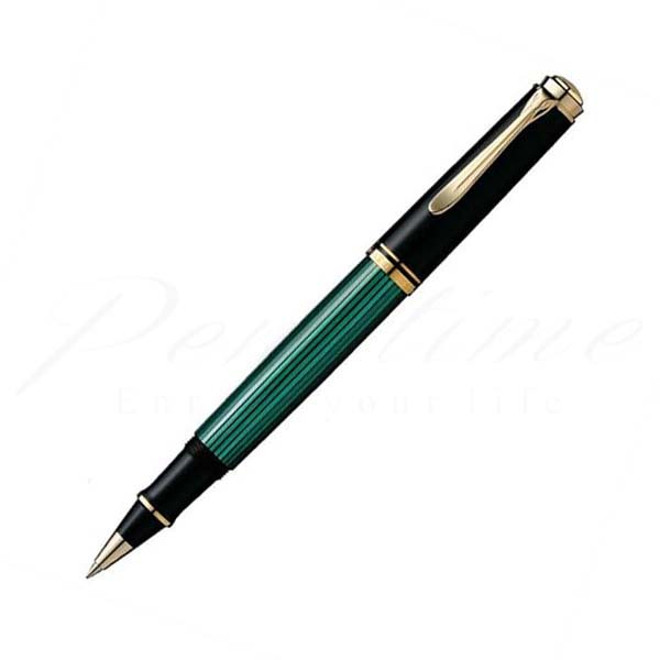 ペリカン スーベレーン R400 ローラーボール [緑縞] (ボールペン) 価格 