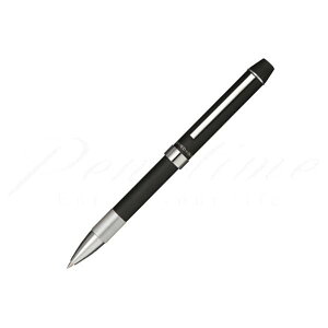 セーラー万年筆 複合筆記具(ボールペン黒・赤・シャープ0.5mm)メタリノ フィット 16-0219-220 ブラック≪現在品切中・納期半年以上見込≫<2500>【名入れ有料】【ラッピング無料】【