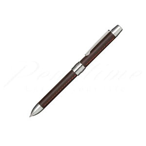 セーラー万年筆 複合筆記具(ボールペン黒・赤・シャープ0.5mm)レフィーノL(エル) 16−0319−282 ダークブラウン <3500>【名入れ不可】【ラッピング無料】【メーカー保証】