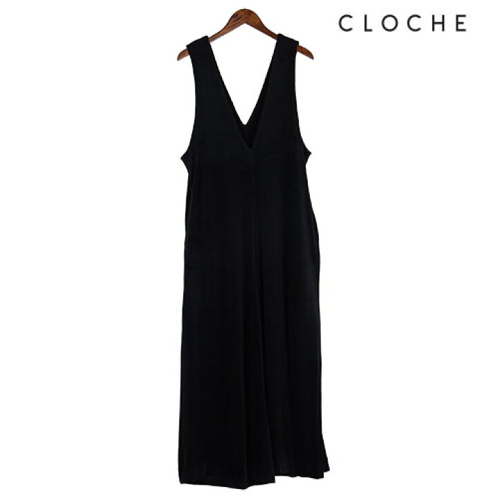 楽天市場】CLOCHE（クロッシェ） ベロアサロペット 落ち感のある 