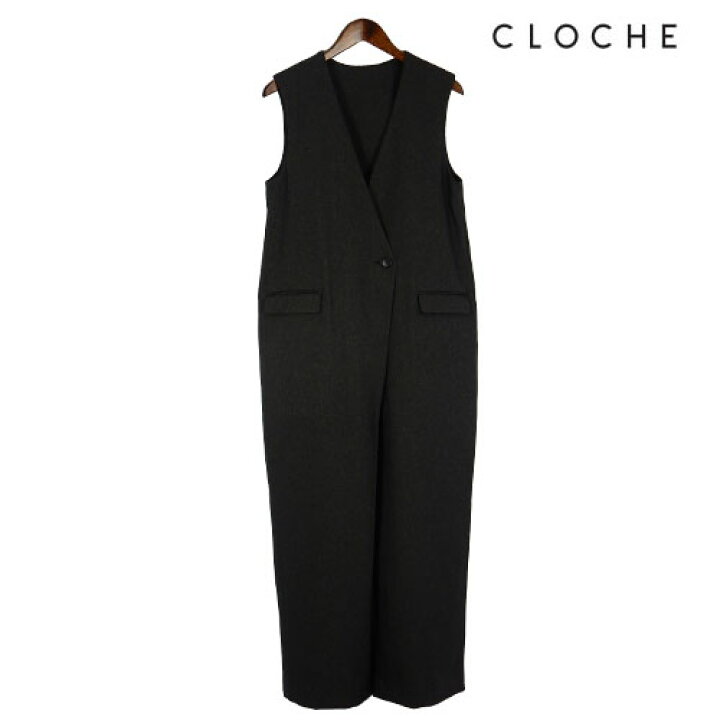 楽天市場】CLOCHE（クロッシェ） サロペット フラップポケット ダブル 