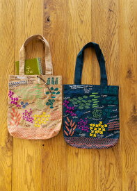 【ピープルツリー 公式】【people tree】手刺繍 トートバッグ ピープルツリー バッグ 【フェアトレード】 【PeopleTree】