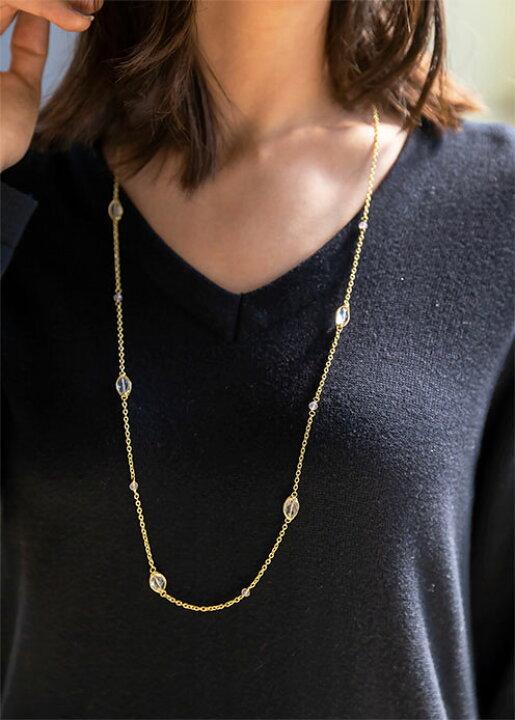 楽天市場 天然石ロングネックレス フェアトレード ピープルツリー公式 Peopletree エシカル Sdgs People Tree