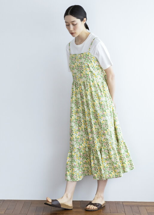 楽天市場】V＆A オーガニックコットン サテン キャミソール  