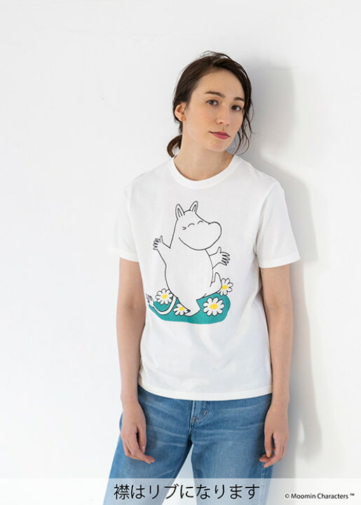 楽天市場 ムーミンオーガニックコットンユニセックスtシャツ フェアトレード ピープルツリー公式 Peopletree エシカル ムーミン Moomin Sdgs People Tree