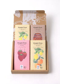 【ピープルツリー 公式】【people tree】ピープルツリー チョコフィリングチョコ 3種4枚セット【フェアトレード】【PeopleTree】 セット オーガニック　 フィリングチョコ アソート ギフト 箱入り