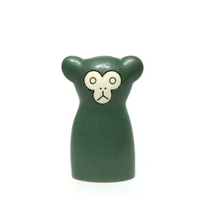 Monkey L[ / Green /  r / Keramikstudion / En Liten Van ȗFB / Ԋ t[x[X ֑} ԕr IuWF u   ΐF ݂ǂ O[ ܂܂