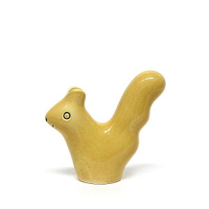 Squirrel X / Yellow /  r / Keramikstudion / En Liten Van ȗFB / Ԋ t[x[X ֑} ԕr IuWF u 肷 Il CG[ F  ܂܂