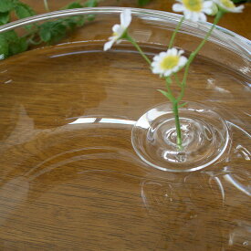 Floating Vase フローティングベース / RIPPLE リプル / 水に浮かぶ一輪挿し 花器 フラワーベース oodesign 【クリックポスト】