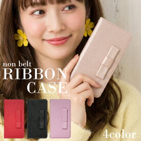 スマホケース 手帳型 全機種対応 iPhone 17 17Pro 16e 16 16Pro 15 15Pro 14 14Pro SE3 13 13mini 13Pro 12 12Pro SE2 11 11Pro se 手帳型ケース 携帯ケース ケース カバー スマホカバー 携帯カバー 縦RIBBON α FJ6376