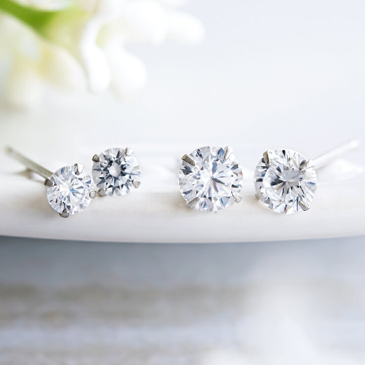 pepe ぺぺピアス プラチナ900＊ダイヤモンド0.02ct 花フラワー 
