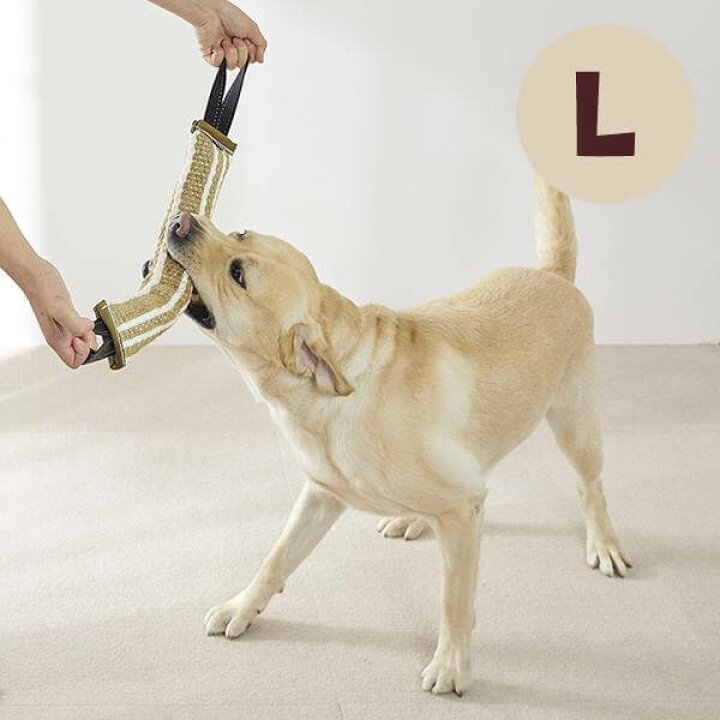 楽天市場 ジュートバイトスティック ｌ 犬 おもちゃ 大型犬 頑丈 デンタル効果 引っ張りっこ いぬ ペット ペピイ Peppy Peppy ペピイ 楽天市場店