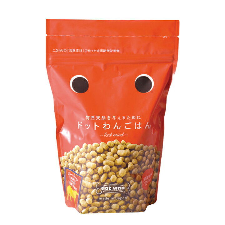 楽天市場 ドットわんごはん 500g ドッグフード 犬 アダルト パピー シニア 国産 Peppy ペピイ 楽天市場店