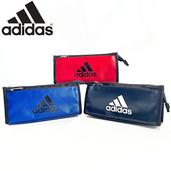 楽天市場 ペンケース ふでばこ 筆箱 筆入れ アディダス Adidas ソフトペンケースｗポケット仕様 男の子 男子 スポーツ ブランド 小学生 中学生 高校生 かっこいい おしゃれ シンプル ロゴ 大容量 誕生日 プレゼント ギフト お祝い 贈り物 子ども会 新学期 ジュニア
