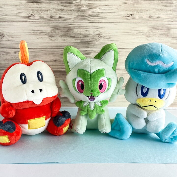 楽天市場】ぬいぐるみ ポケットモンスター ポケモン ニャオハ クワッス 