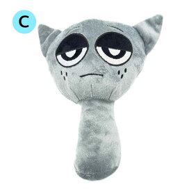 スプランキー風 歌うモンスター プランキーモンスター ぬいぐるみ 音楽 ゲーム キャラクター 音楽作成 カラフル 子供 レッド イエロー オレンジ ブルー ホワイト グレー グリーン 誕生日 プレゼント