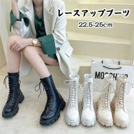 編み上げ ショートブーツ レディース 歩きやすい 厚底 ブーツ 歩きやすい ショートブーツ レースアップ …
