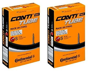 (最短即日発送) 2本セット コンチネンタル(Continental) チューブ Race28 700×20-25c 仏式 42mm  2本セット 送料無料