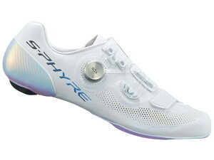 (�ŒZ��������) SHIMANO ( �V�}�m )SPD-SL ���[�h�V���[�Y S-PHYRE SH-RC903PWR/RC9PWR �z���C�g 43.5�i27.5cm�j ESHRC903PCW01S43500 ��������