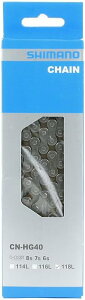 [�ŒZ��������] �V�}�m(SHIMANO) �`�F�[��(8/7/6�X�s�[�h) CN-HG40 �`�F�[���s���d�l 8S/7S/6S 118L ICNHG40118I ��������