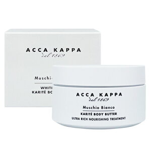 �A�b�J�J�b�p �z���C�g���X �{�f�B�o�^�[ 200ml ACCA KAPPA �{�f�B�N���[���E�W�F�� [0845] ��������