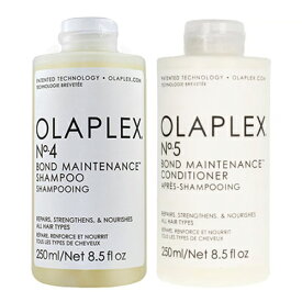 オラプレックス ボンドメンテナンス No.4シャンプー ＋ No.5コンディショナー 250mlセット OLAPLEX シャンプー コンディショナー [2756_2763]送料無料 サロンの仕上がり