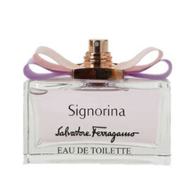 サルヴァトーレ フェラガモ シニョリーナ オードトワレ EDT SP 100ml テスター仕様 Salvatore Ferragamo 香水 香水・フレグランス 送料無料