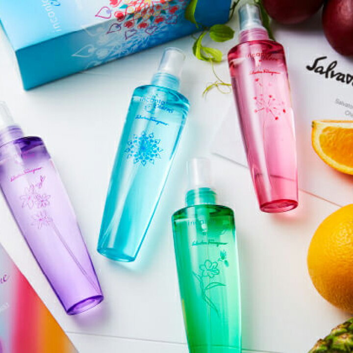 送料込み サルヴァトーレ フェラガモ インカント ボディミスト 香り各種 150ml Salvatore Ferragamo 香水・フレグランス ボディーローション・ミルク・トナー ヘアミスト インカント チャーム シャイン アミティ ニューブルーム スカイ コスメ・香水のベストワン フェラガモ incanto Charmsボディローション/ボディミスト
