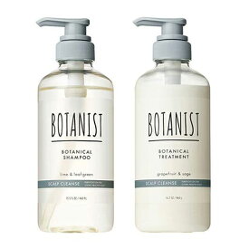 BOTANIST ボタニカルシャンプー&トリートメント スカルプクレンズ 本体 460mlセット BOTANIST シャンプー [6117_6124]送料無料