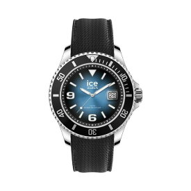ベルギー発 ICE-WATCH アイスウォッチ ICE steel - 腕時計 ディープブルー ラージ 3H 腕時計 シンプル ステンレス ダイバーズデザイン おしゃれ 誕生日 記念 プレゼント ギフト 送料無料