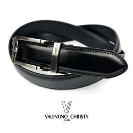 VALENTINO CHRISTY バレンチノクリスティ スマートロック 穴なし リアルレザーベルト おしゃれ 誕生日 記念 プレゼント ギフト 送料無料